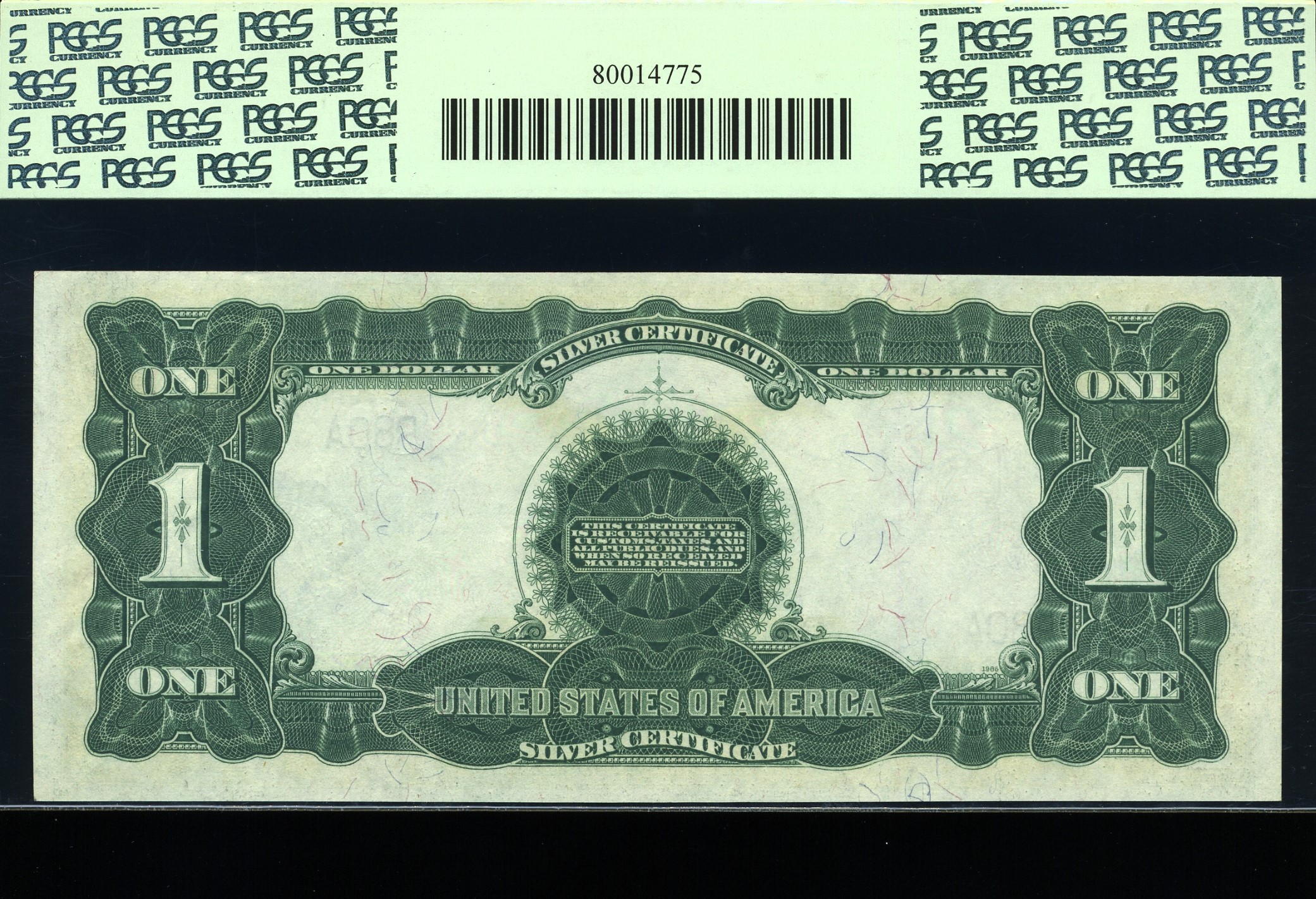 FR-236 1899 $1 SILVERS #10-100