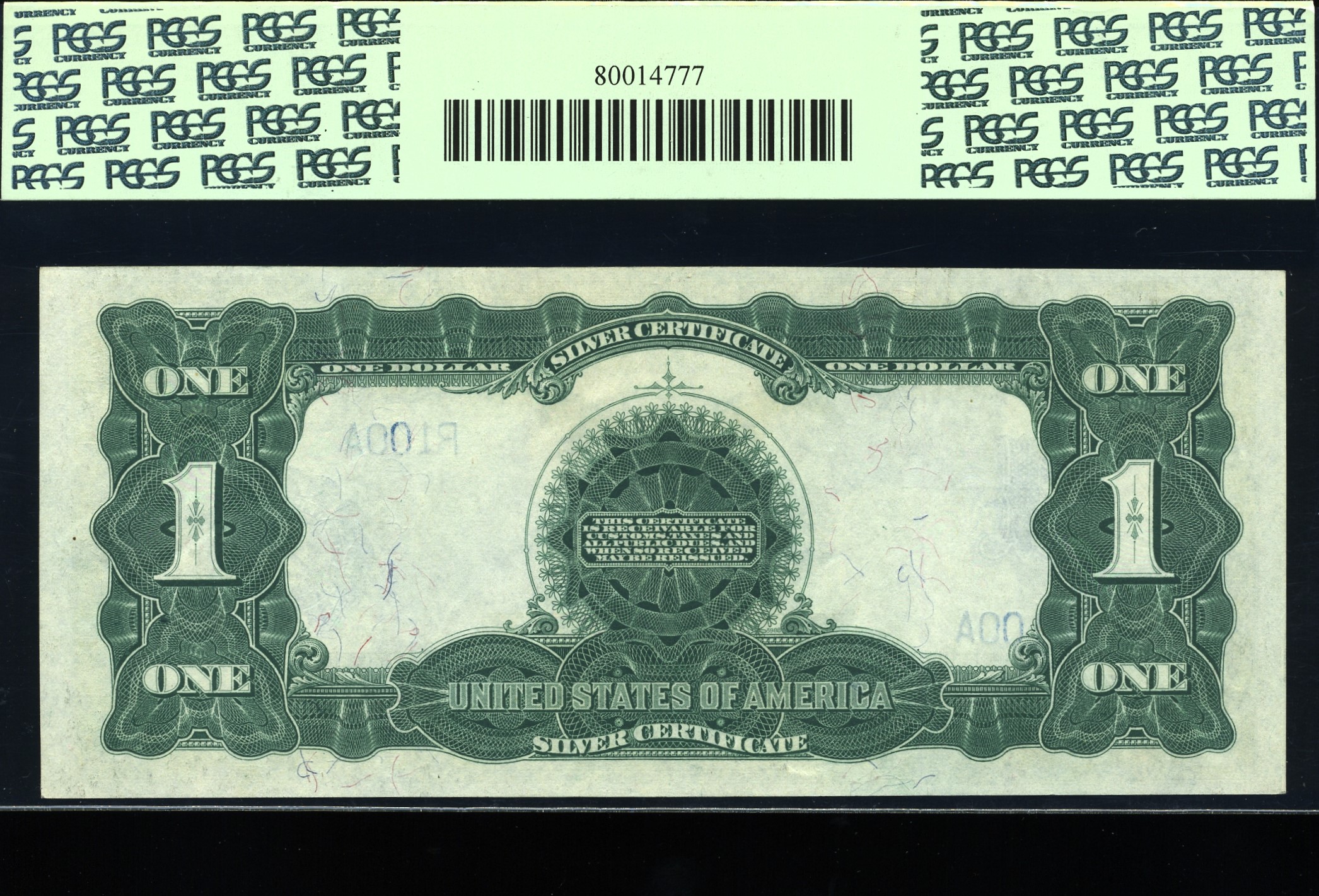 FR-236 1899 $1 SILVERS #10-100
