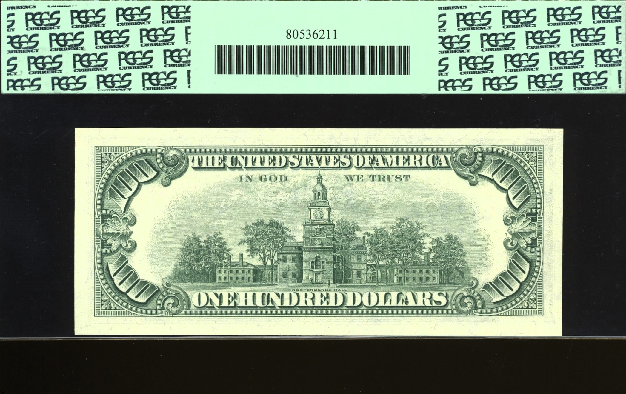 1966 $100 L.T MATCH #30/30-STAR