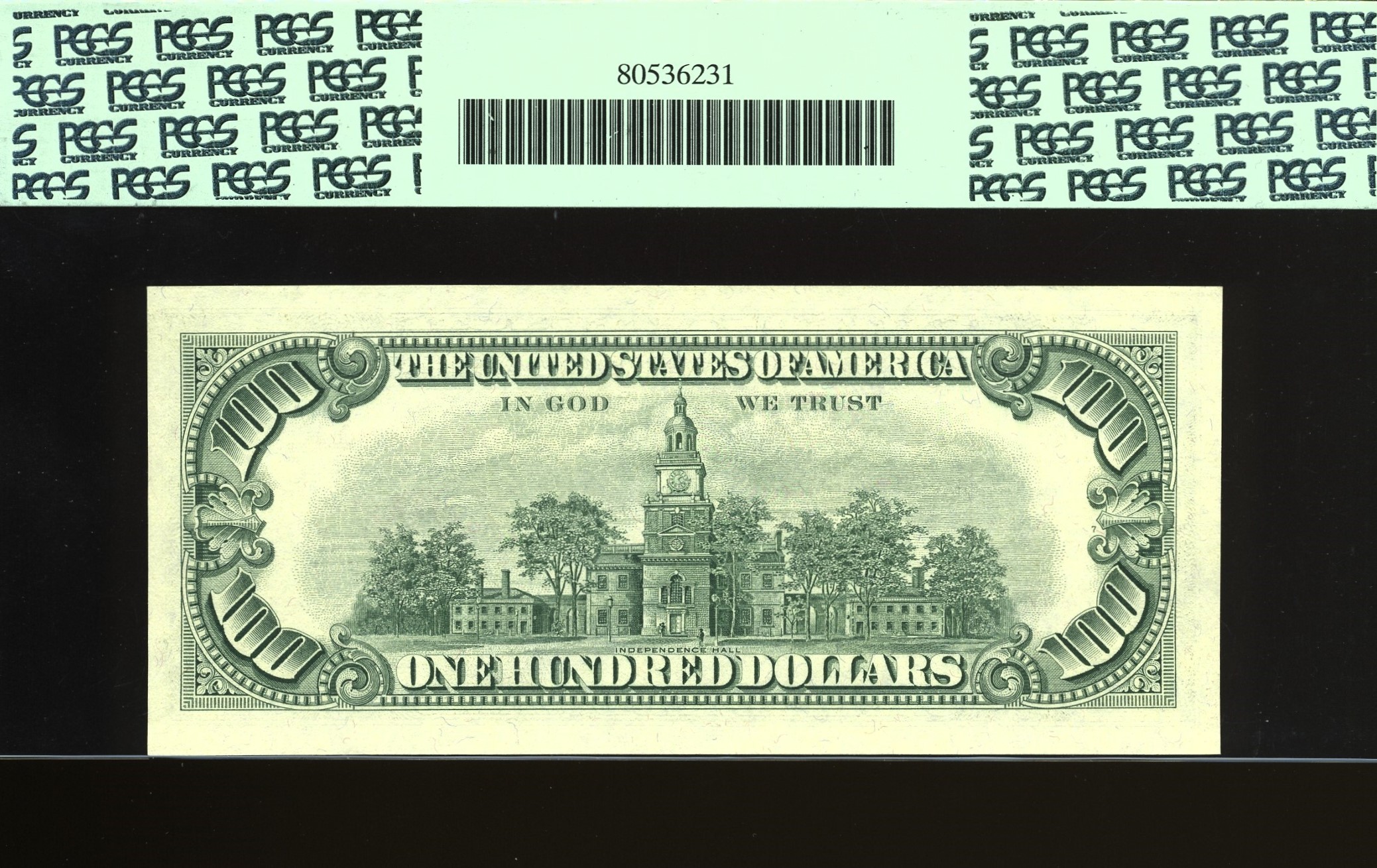 1966 $100 L.T MATCH #30/30-STAR