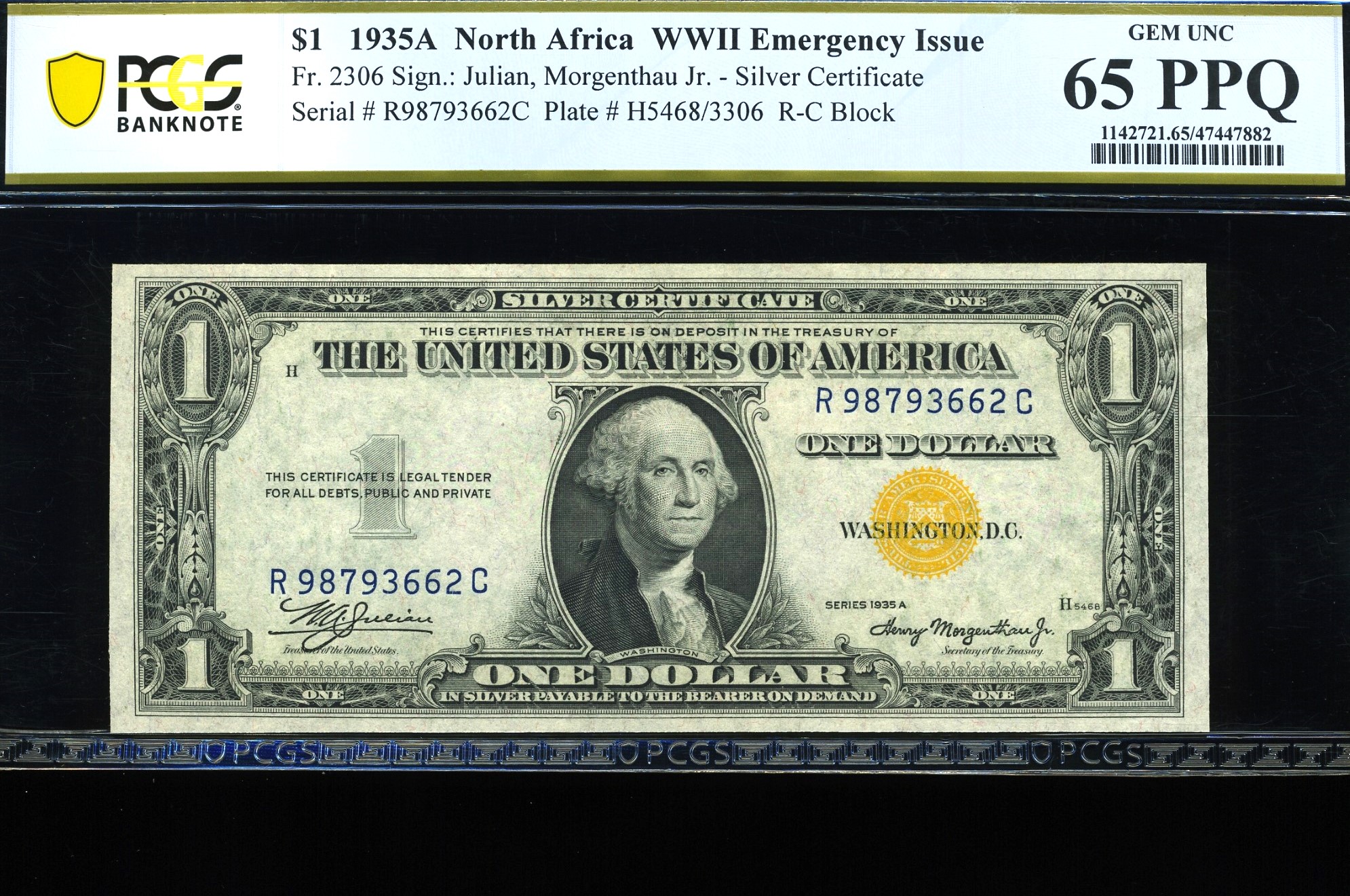 1935 $1 S.C "N-A" R987993662C 65Q
