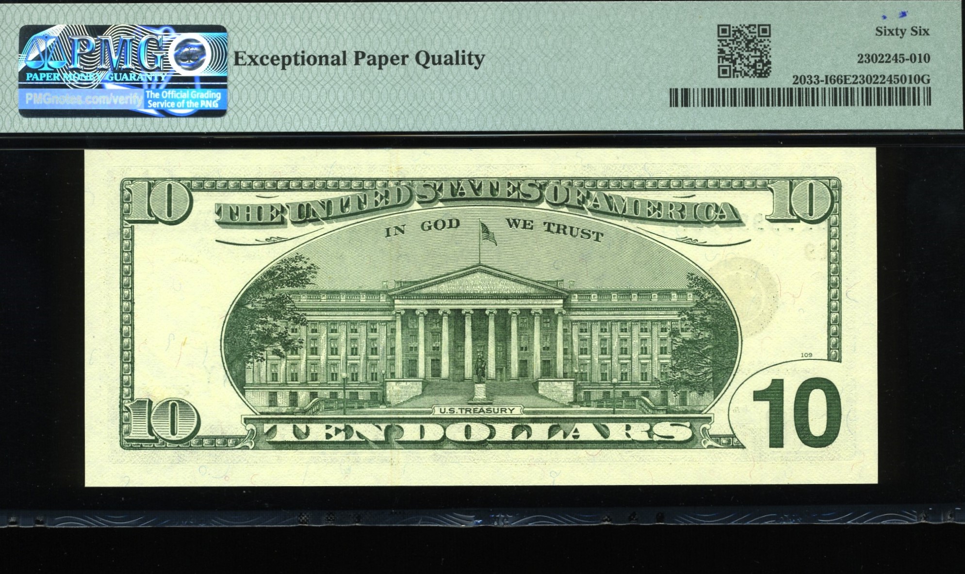 1999 $10 FRN BI99998888Y 66Q