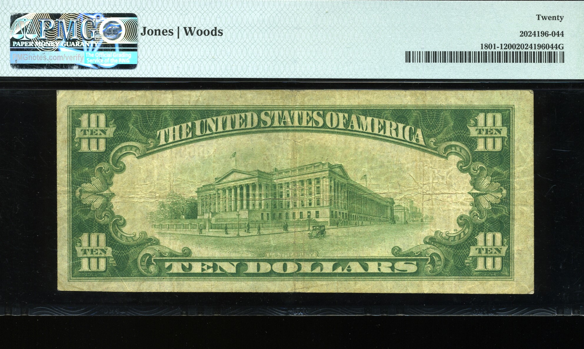 1929 $10 NB OF SELLERSVILLE PA